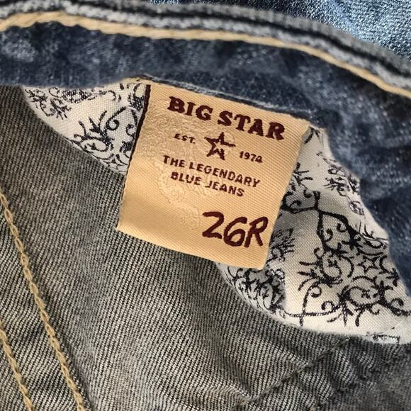 Big star jeans Casey K low rise 26R - Picture 4 of 6